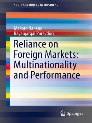 cover image of Reliance on Foreign Markets